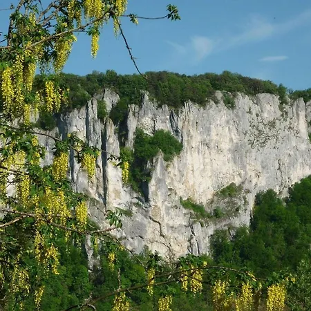شقة Idyllische Ferienwohnung Mit Panoramablick