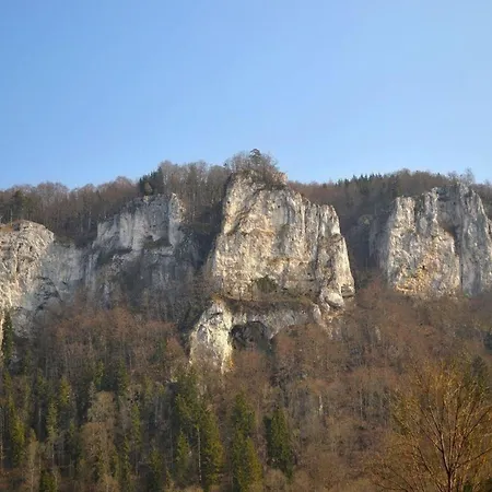 شقة Idyllische Ferienwohnung Mit Panoramablick *